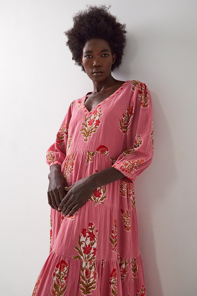 Macy Cotton Midi Dress