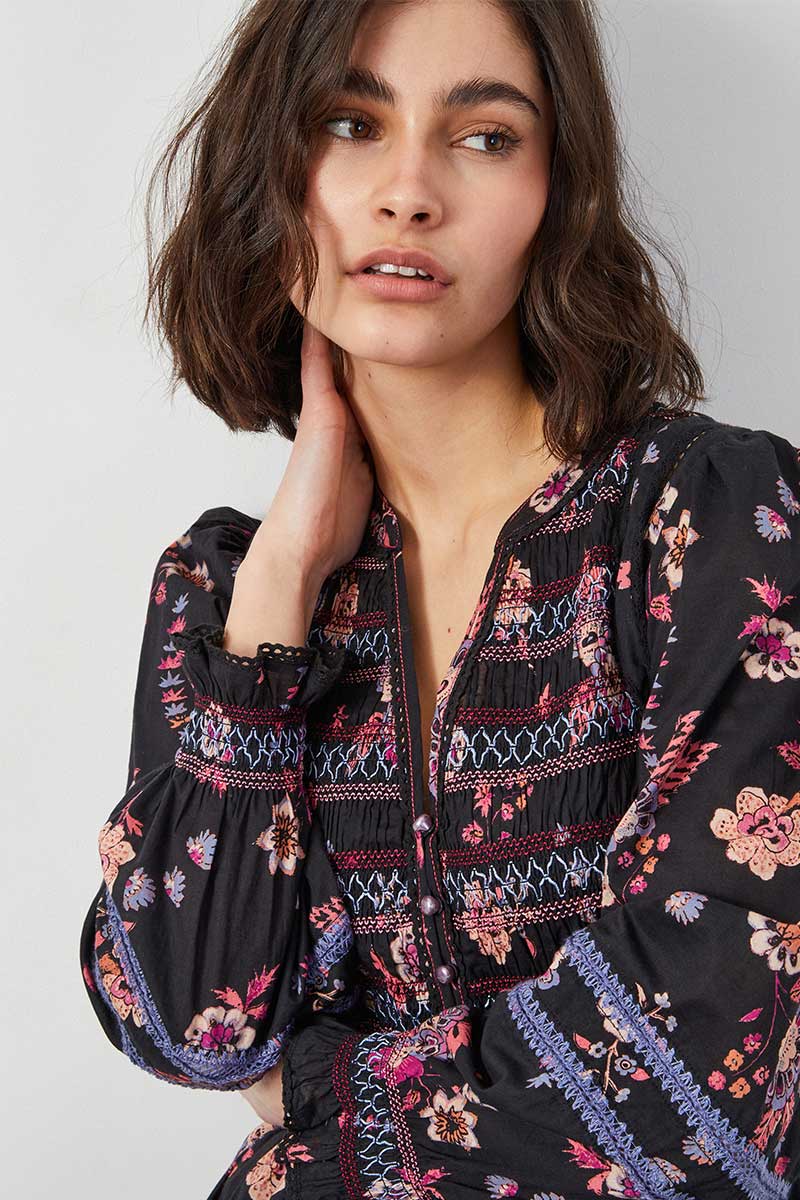 Madison Floral Print Dress