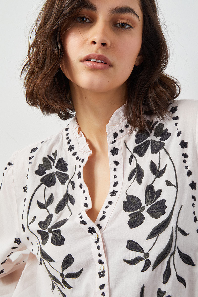 Manon Embroidered Top