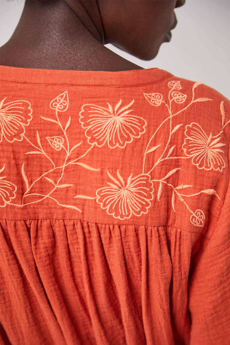 Margot Cotton Midi Dress