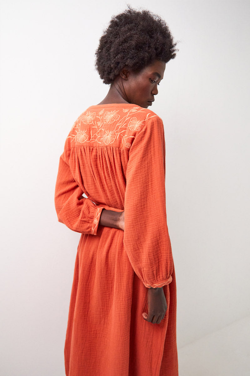 Margot Cotton Midi Dress