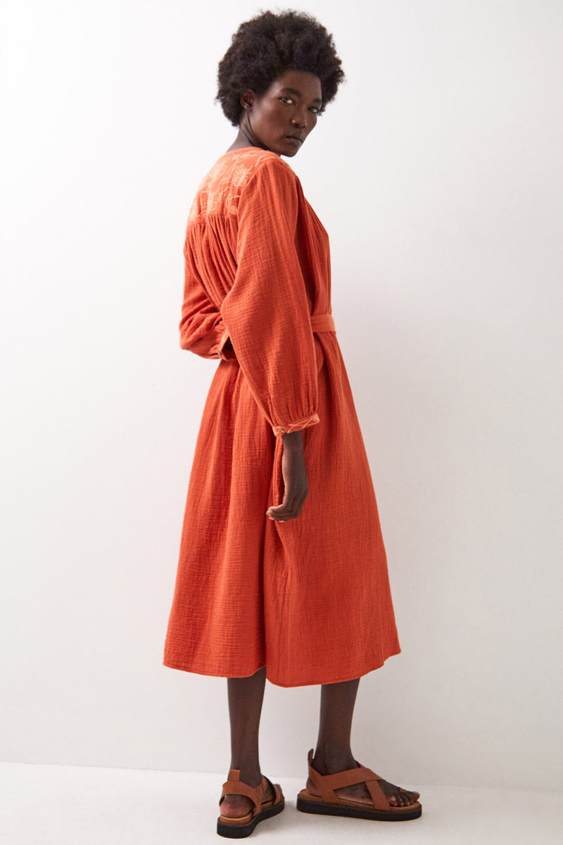 Margot Cotton Midi Dress