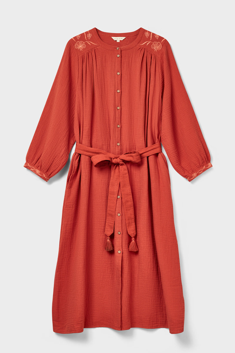 Margot Cotton Midi Dress