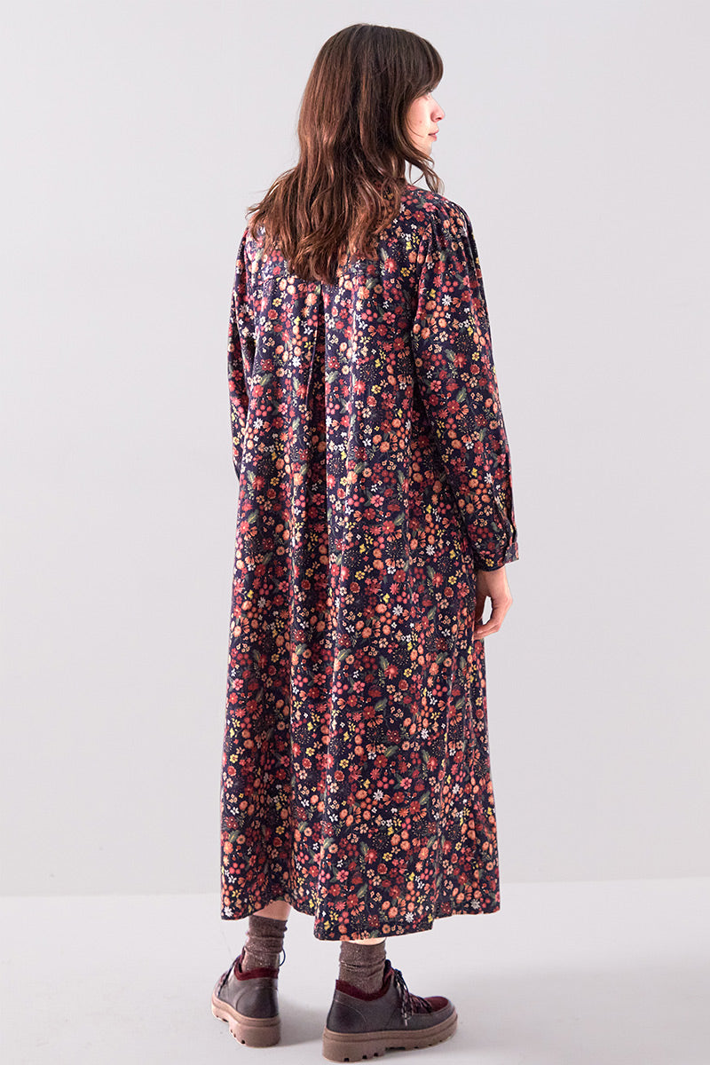 Mariel Floral Print Cotton Dress