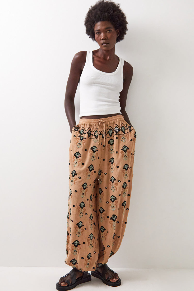 Mimi Embroidered Trousers