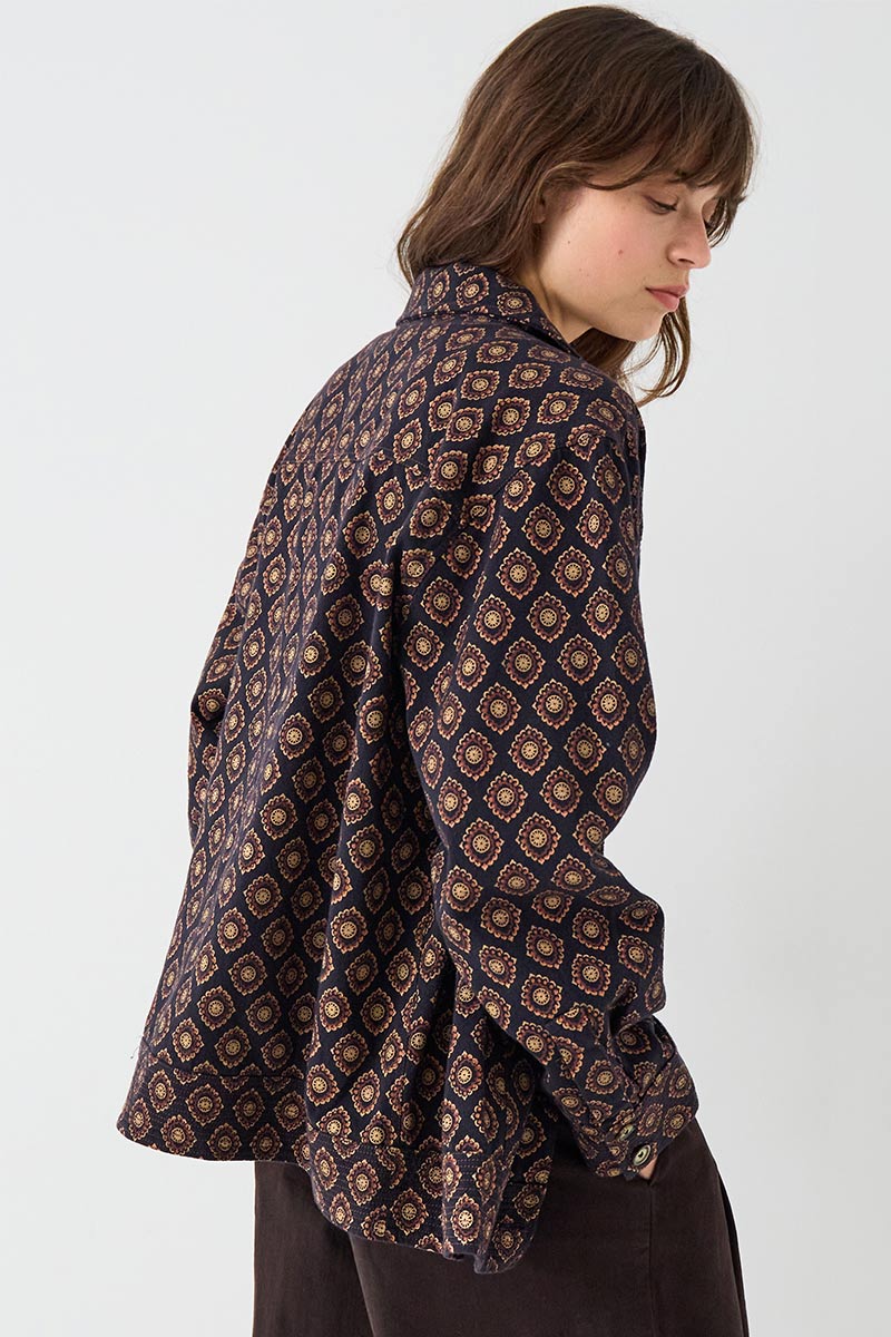 Pheba Printed Cotton Twill Jacket
