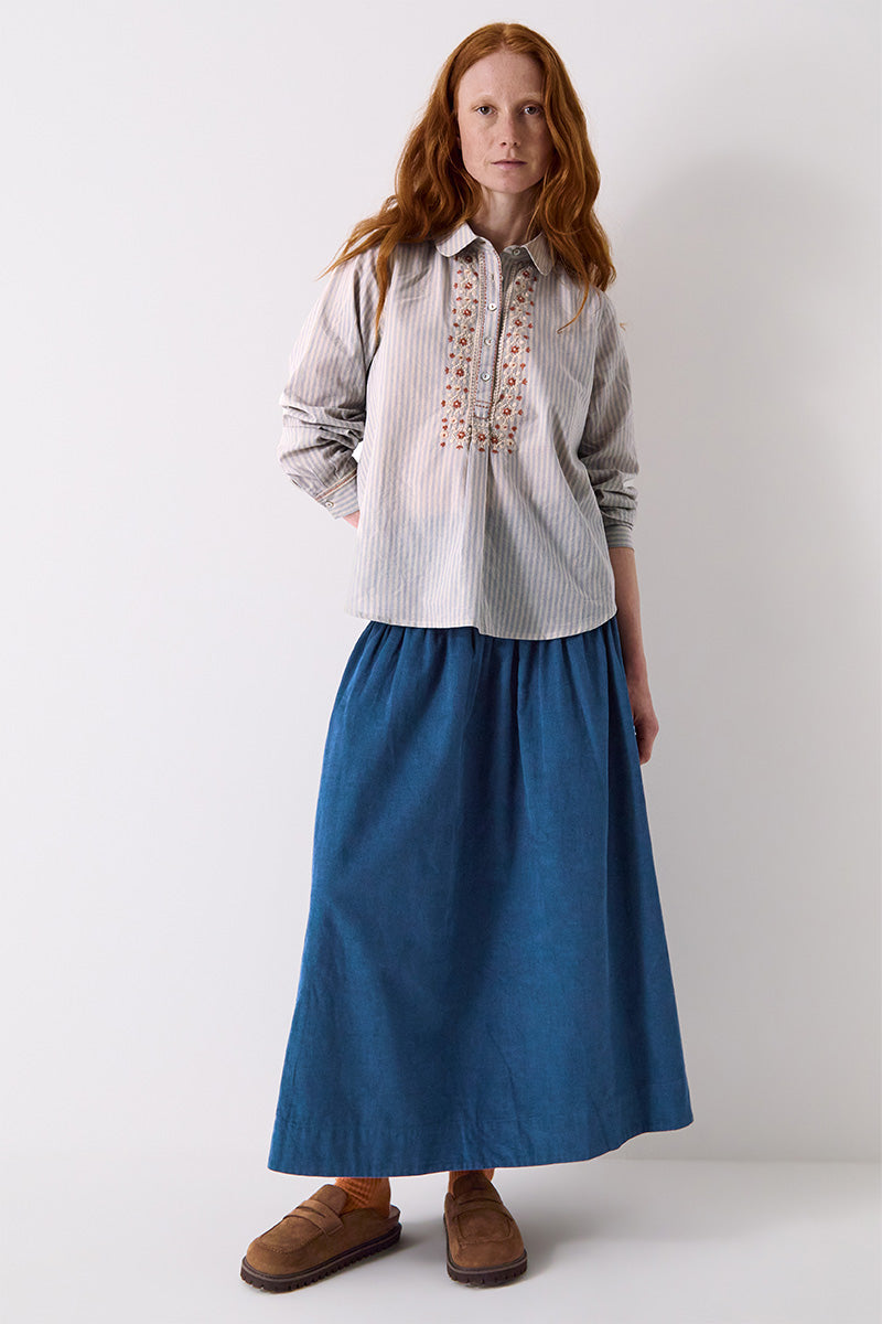 Piper Striped Cotton Shirt