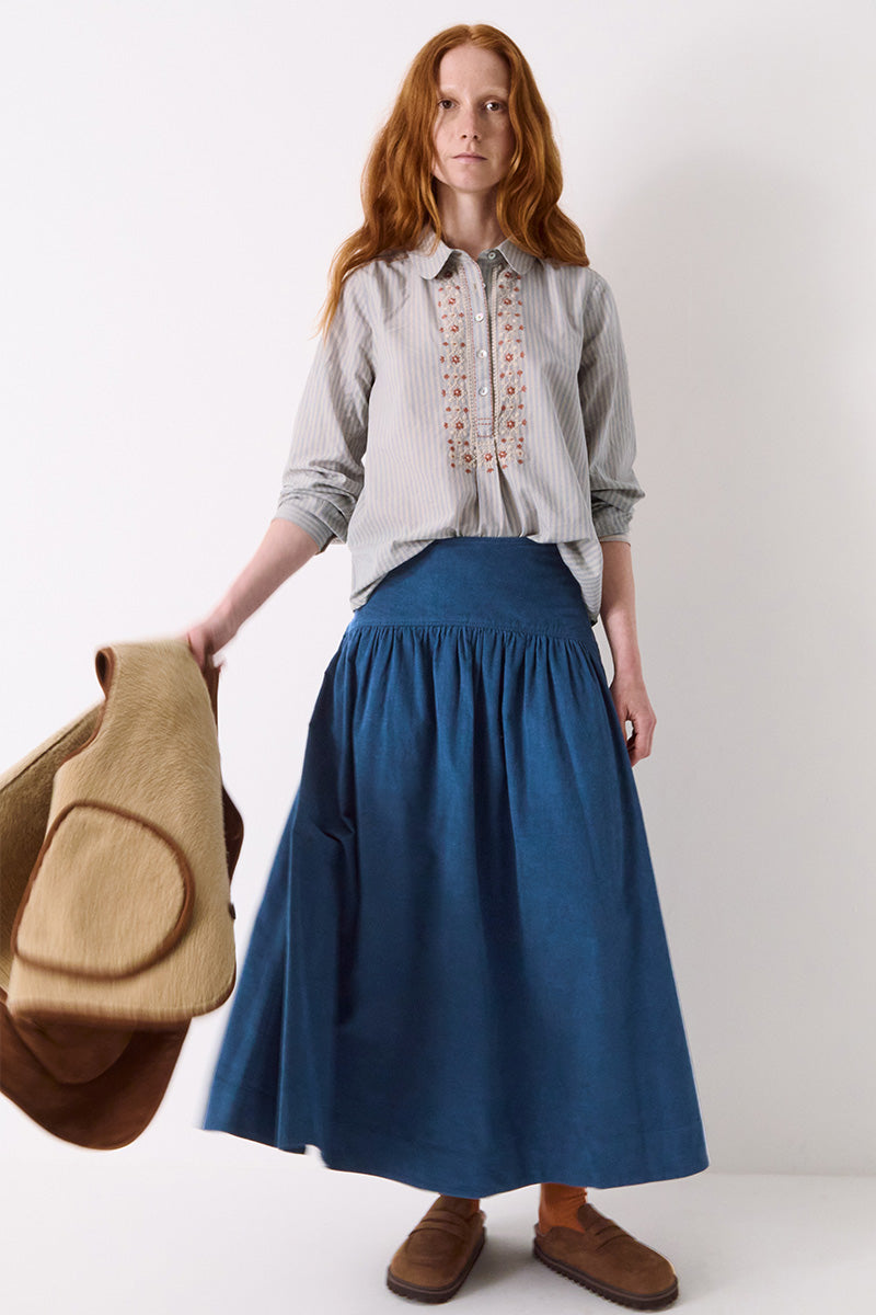 Piper Striped Cotton Shirt