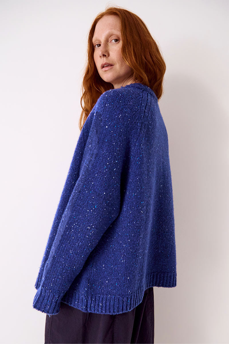 Ruhi Cable Donegal Knit Cardigan