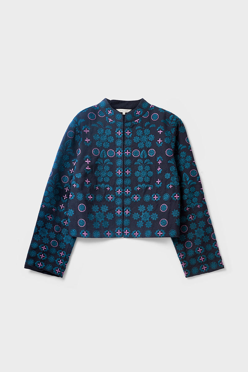 Sophia Floral Embroidered Jacket