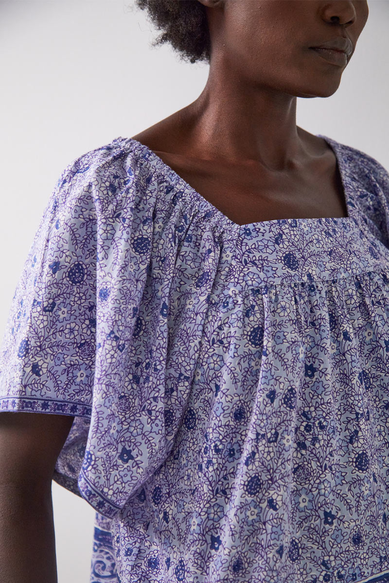 Tiera Cotton Printed Top