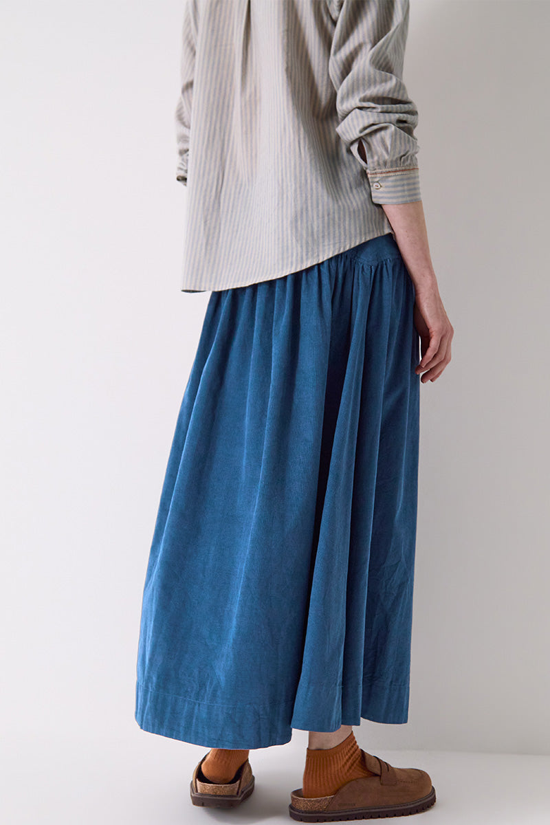 Tiya Cord Midi Skirt