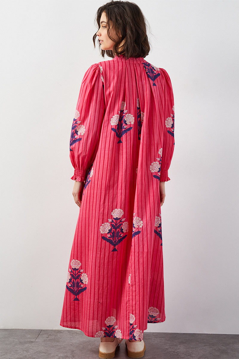 Viva Floral Pink Dress