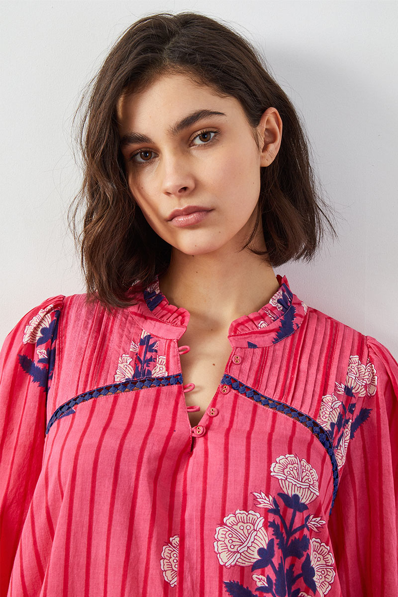 Viva Floral Pink Dress