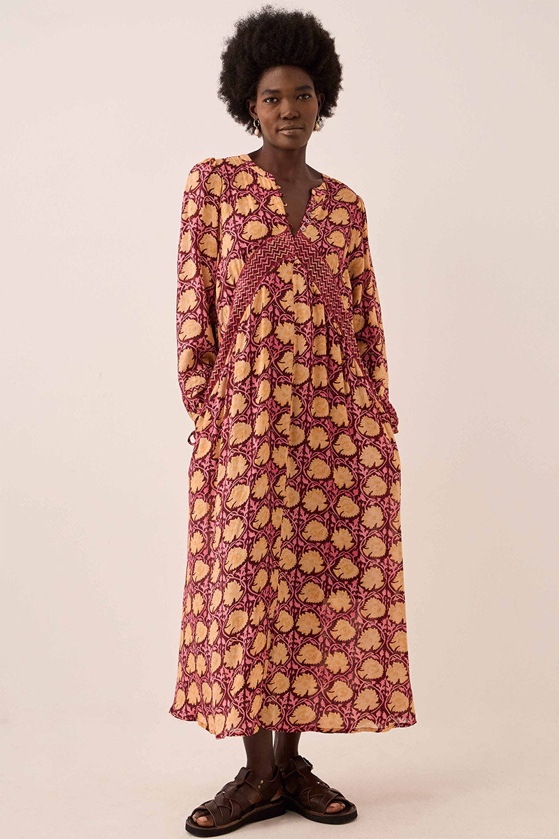 Zinnia Floral Print Lightweight Dress