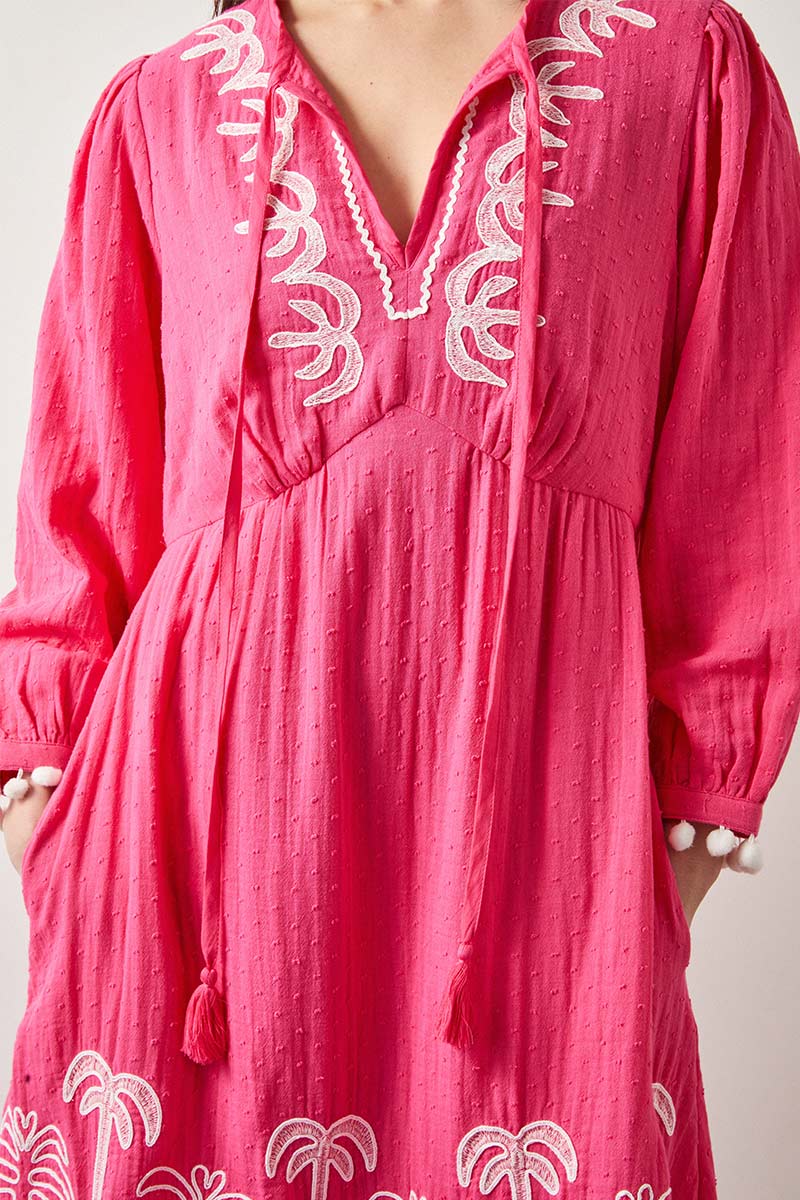 Karyta Embroidered Dress