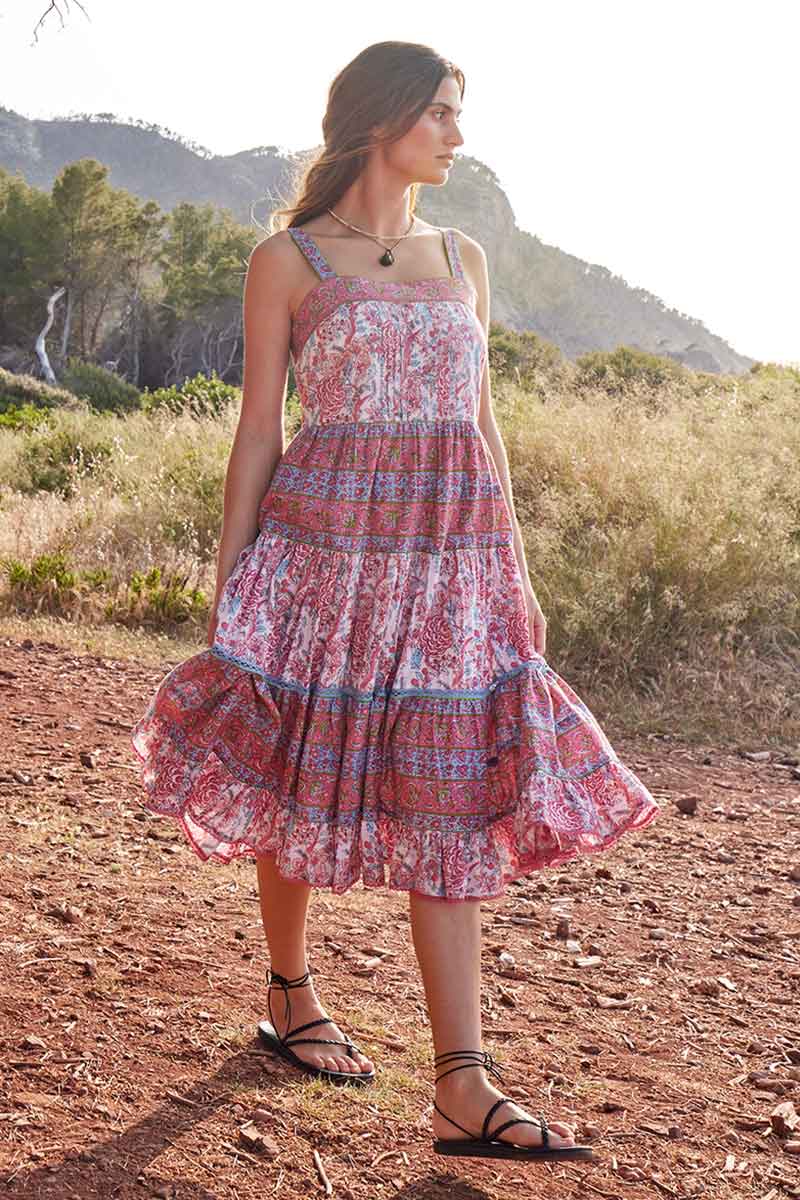 Annabelle Organic Cotton Sleeveless Dress