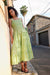 Esther Citrus Organic Cotton Sleeveless Dress