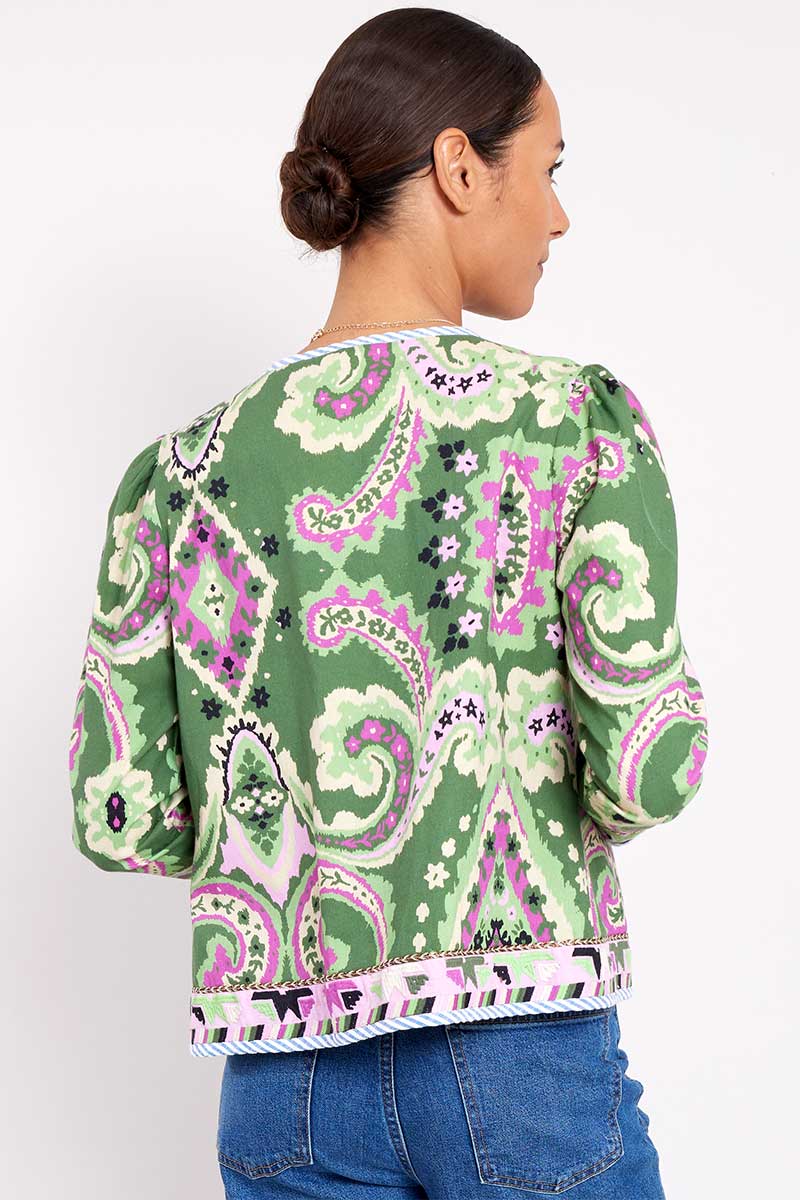 Norma Cotton Embroidered Jacket
