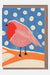 Snowy Robin Card - Illustrated by Luiza Holub