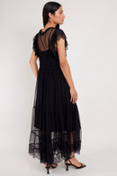 Safiyah Black Lace Dress