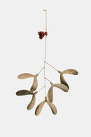 Small Hanging Iron Mistletoe
