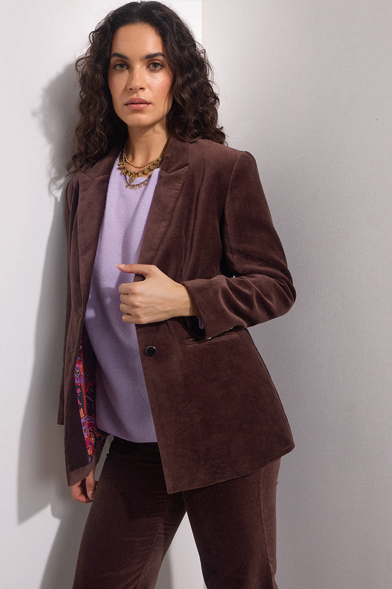 Velaris Velvet Blazer