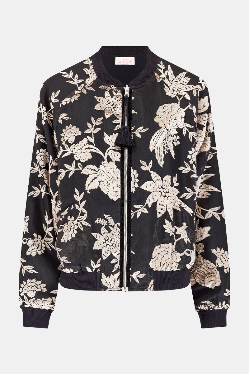 Ziena Devore Bomber Jacket