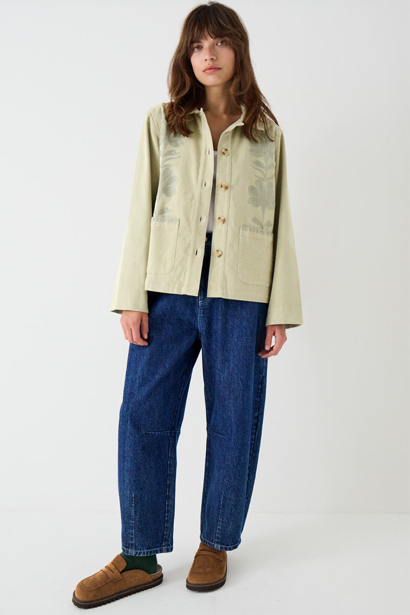 Astrid Cord Embroidered Jacket