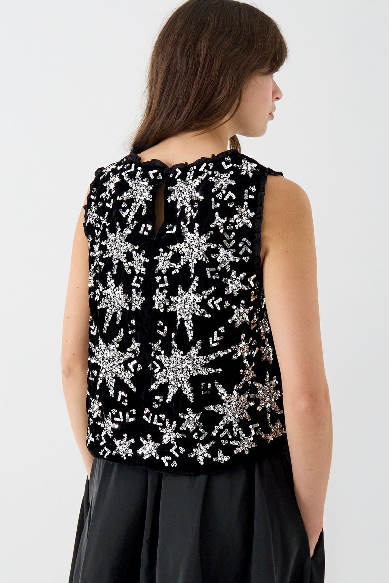 Medi Sequin Embellished Top