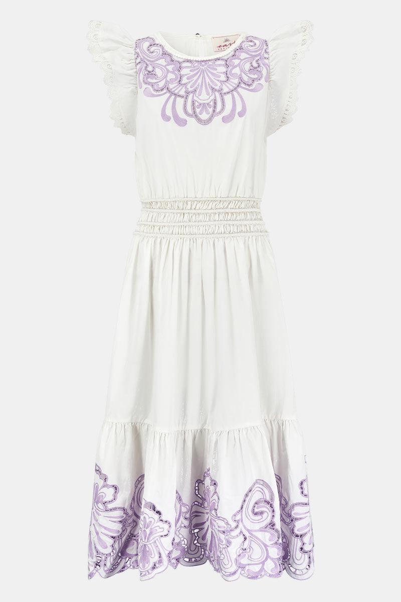 Ayisha Broderie Anglaise Frill Dress