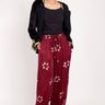 East Chrissie Trousers in Berry Red