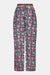 Hallie Charcoal Woodblock Organic Cotton Trouser