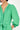 Close up of model wearing East Hera Sahara Organic Cotton Gauze Jumpsuit