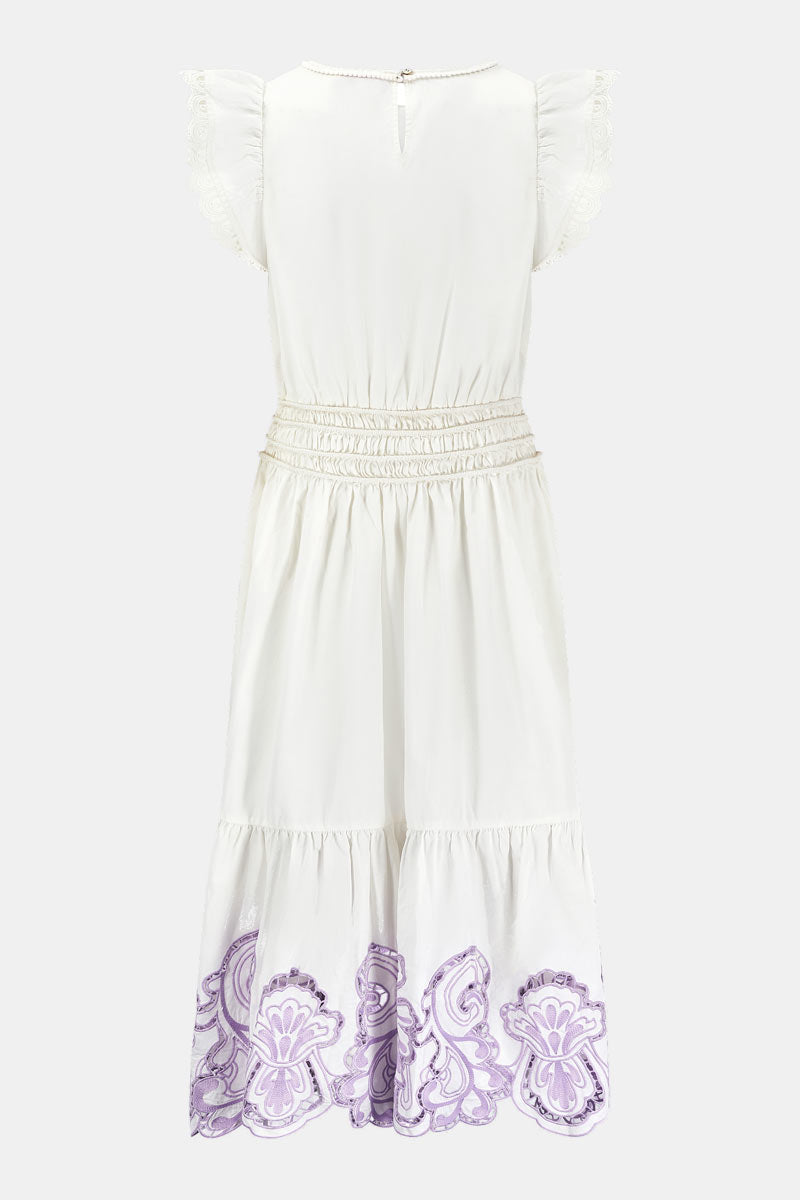 Ayisha Broderie Anglaise Frill Dress
