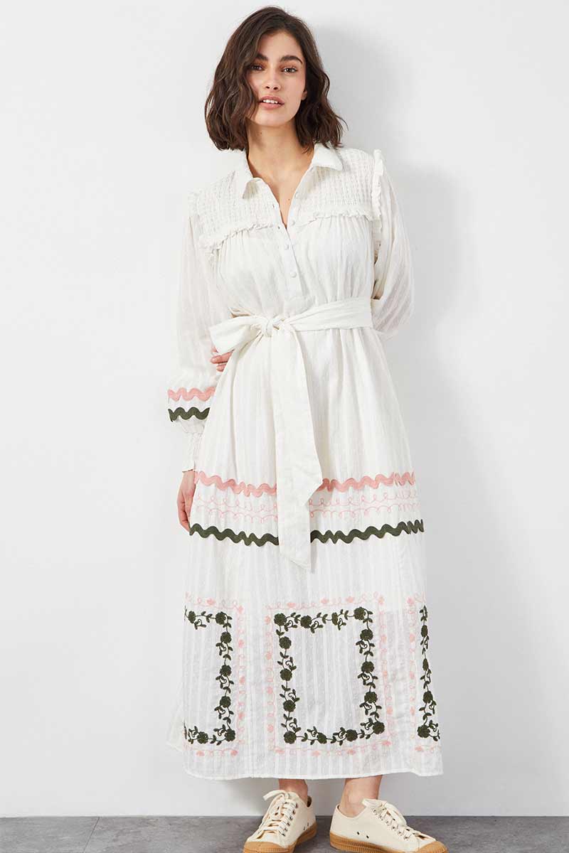 Rania Embroidered Dress Rania Embroidered Dress