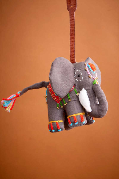 Handcrafted Elephant Bag Charm