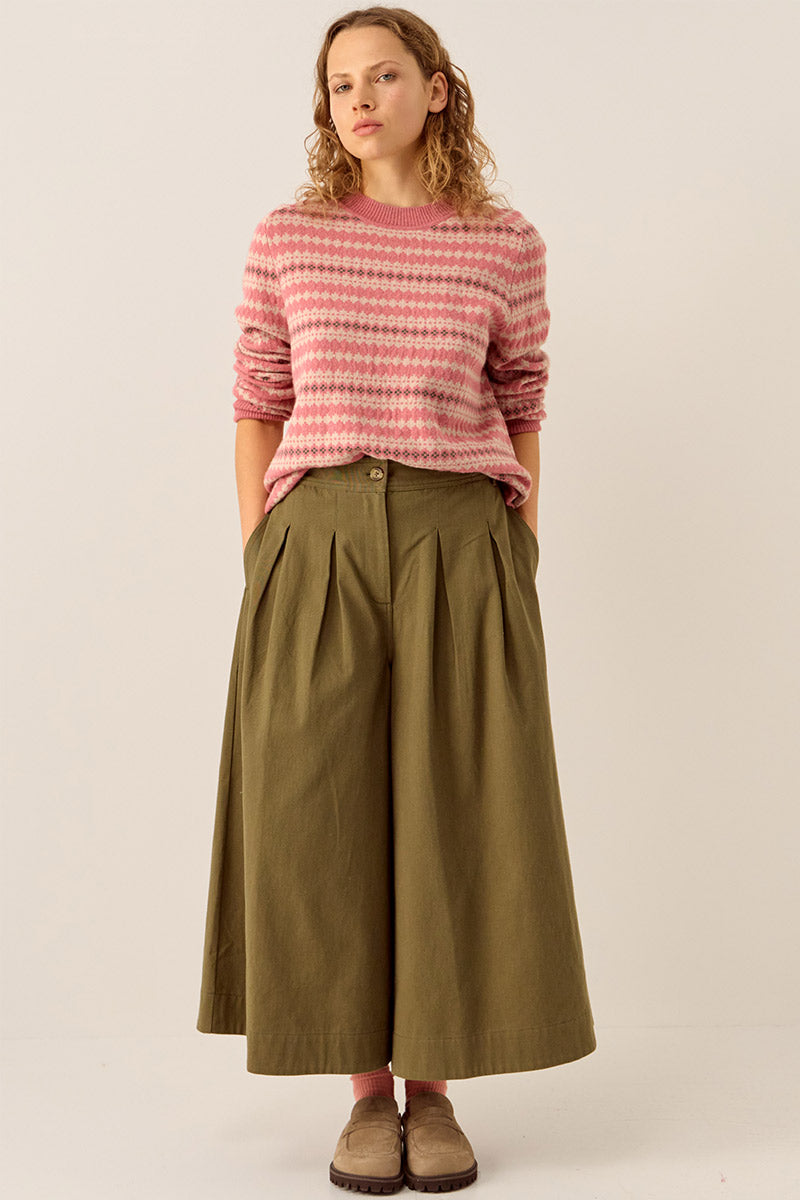 Becky Alpaca and Cashmere Fairisle Jumper