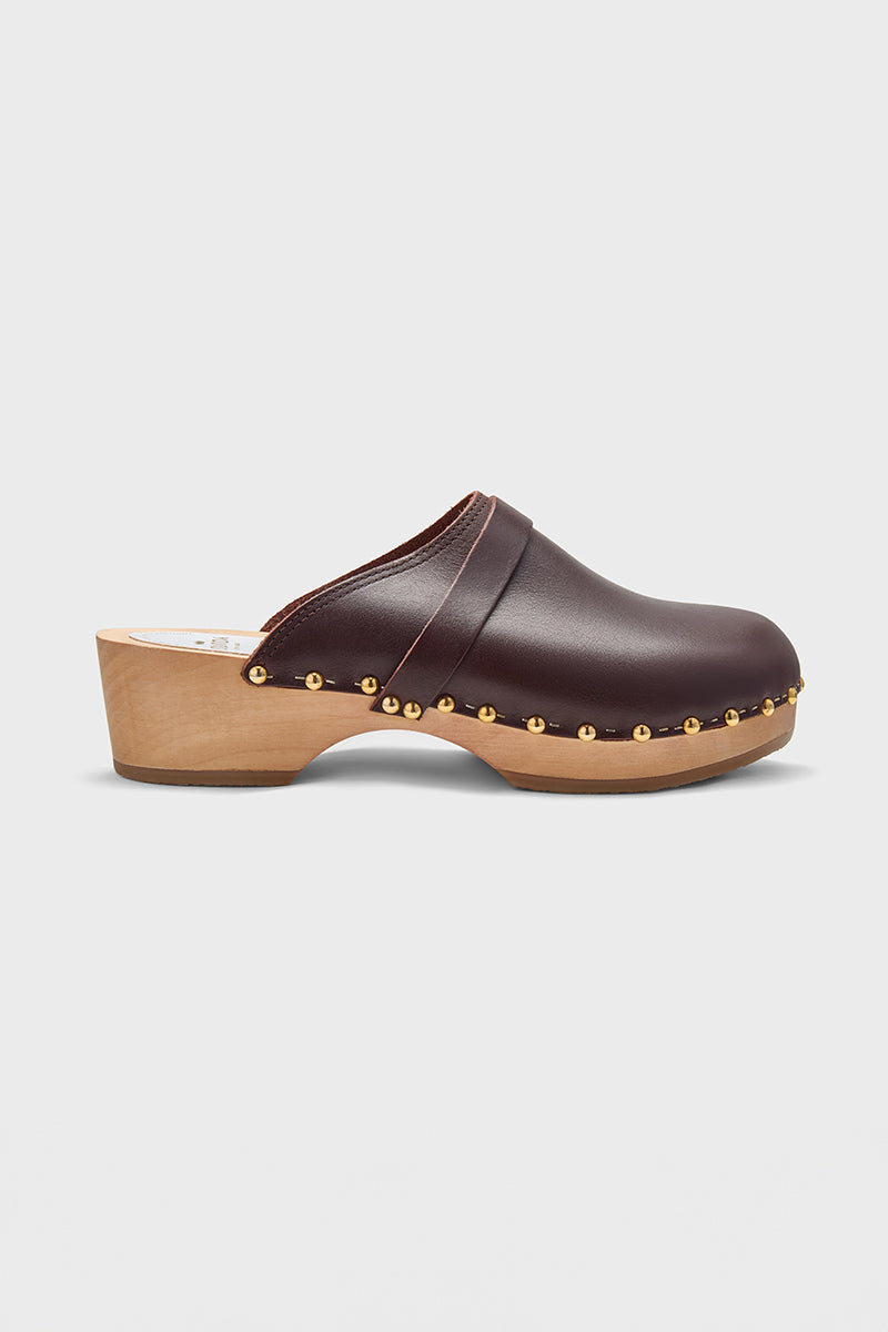 Yren Rock Chocolate Clogs
