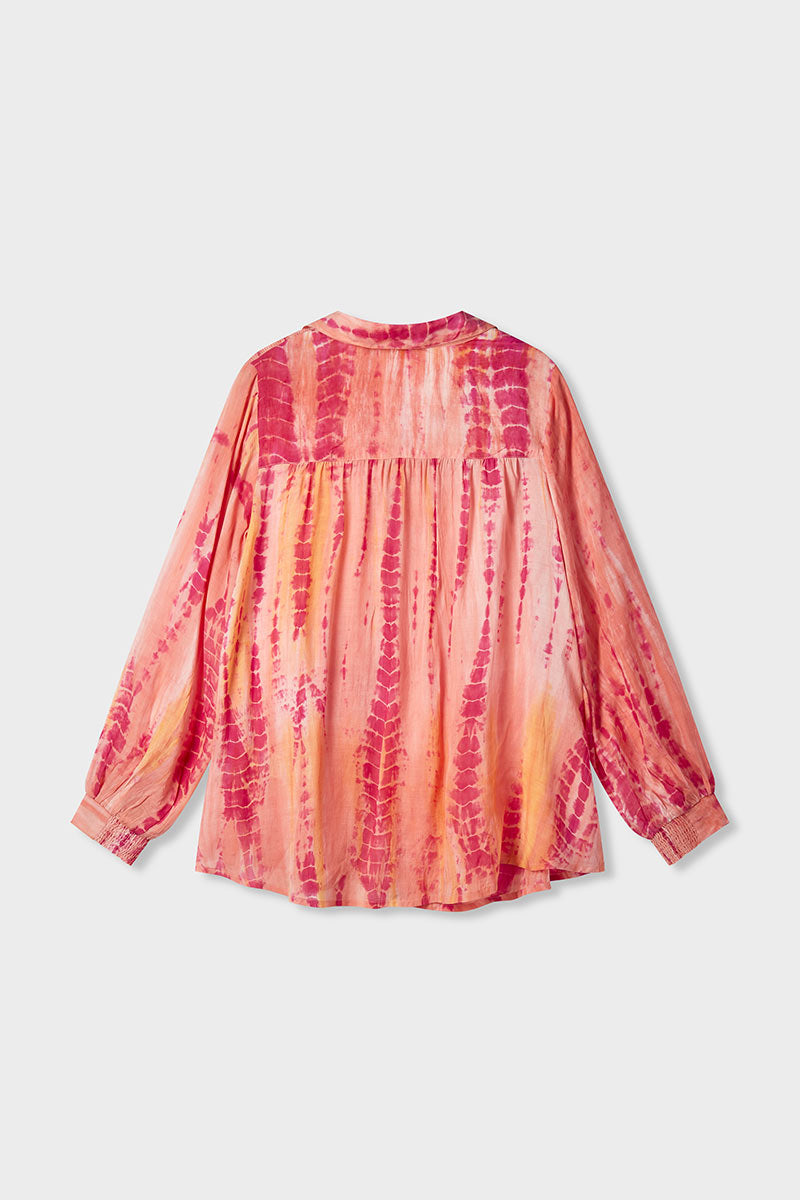 Carrie Tie Dye Pink Shirt