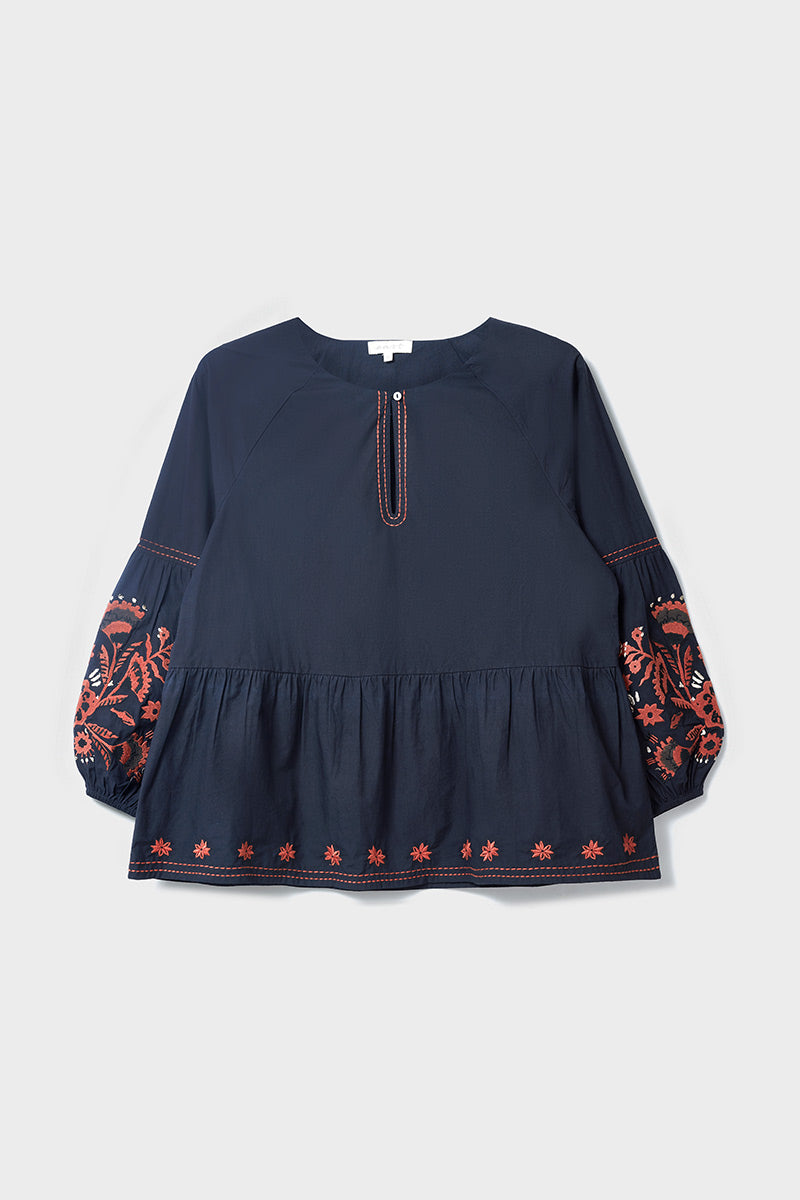 Cerza Embroidered Top