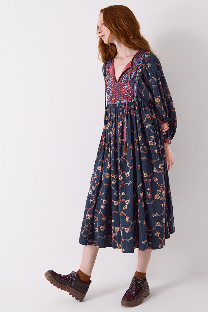 Elenie Embroidered Dress