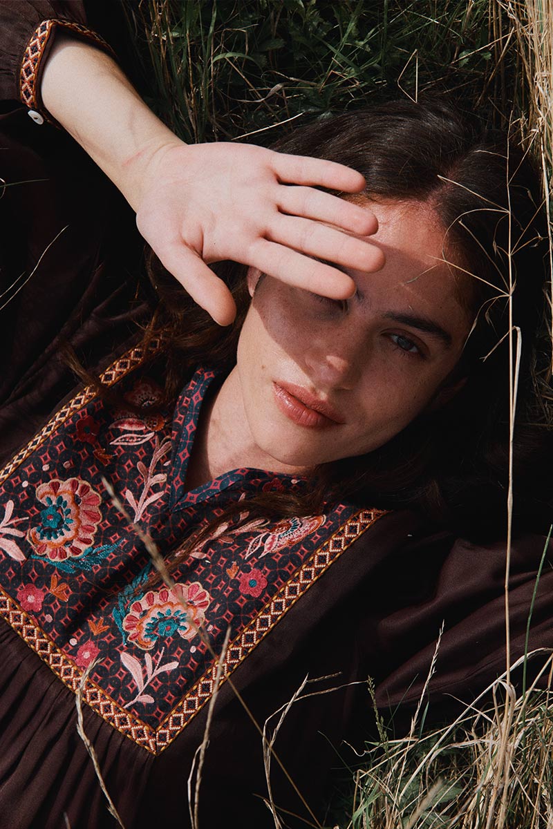 Eliana Embroidered Dress