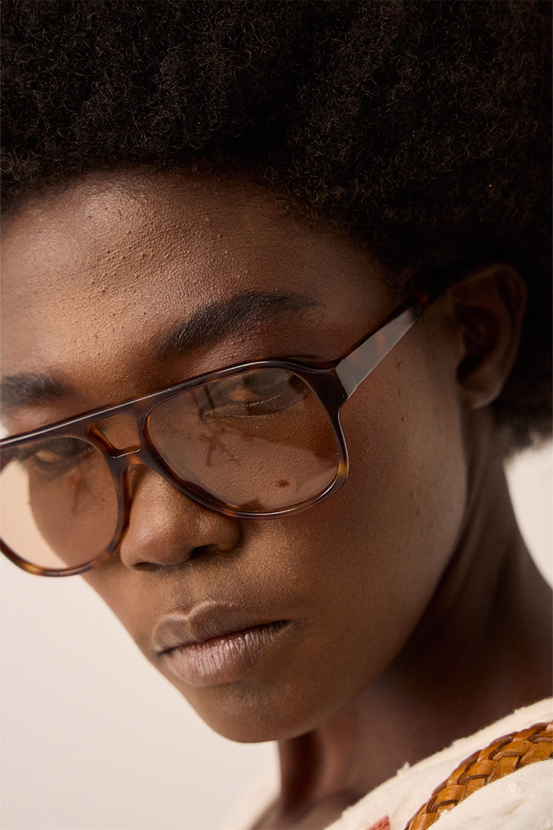 Gelo Tortoise Cinnamon Sunglasses