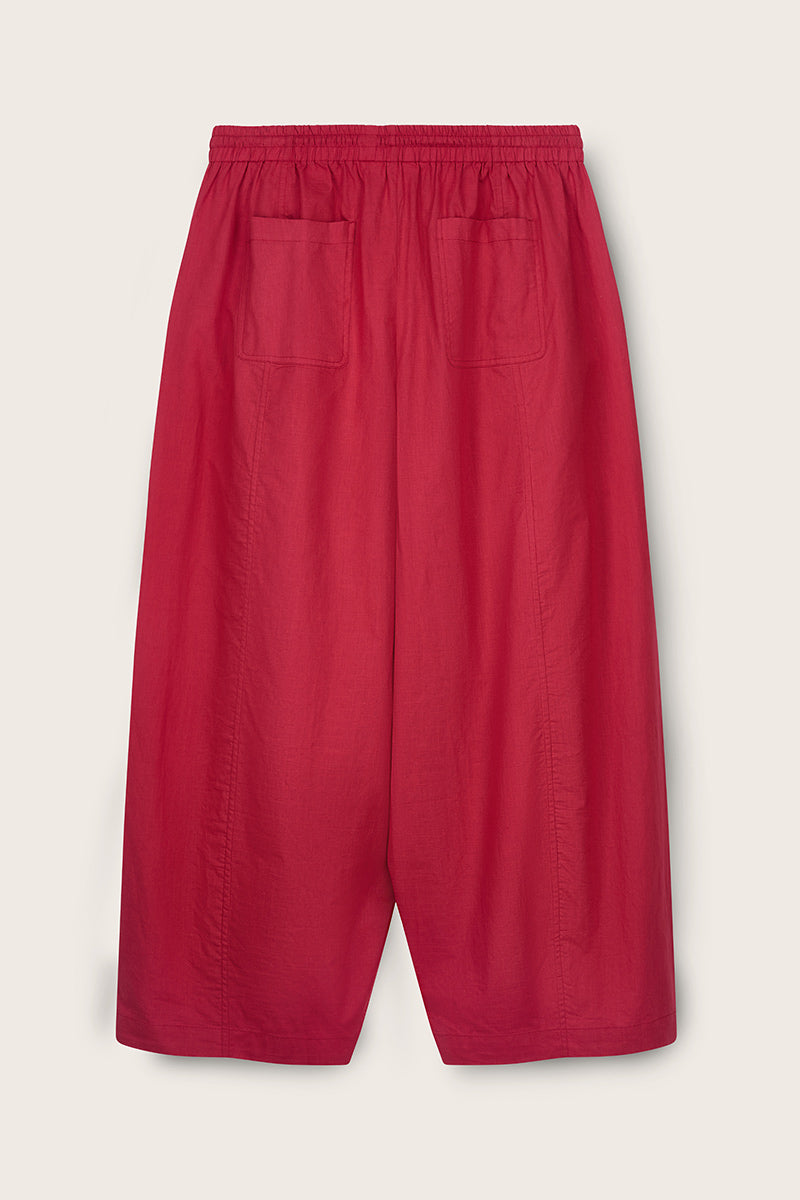 Irina Cotton Embroidered Trousers