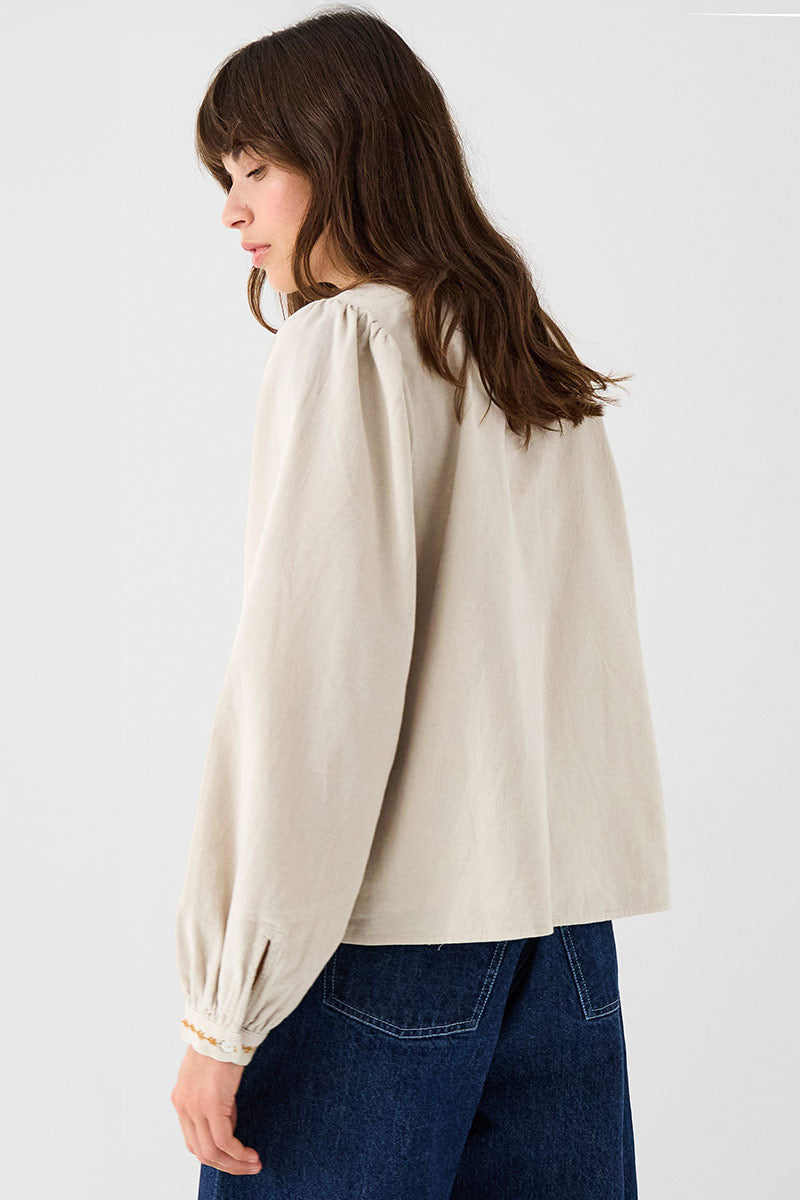 Katie Cotton Corduroy Top