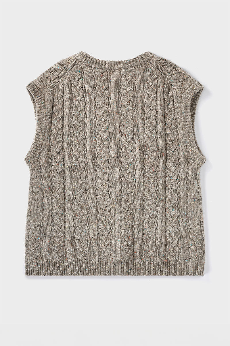 Keya Donegal Knit Cable Tank