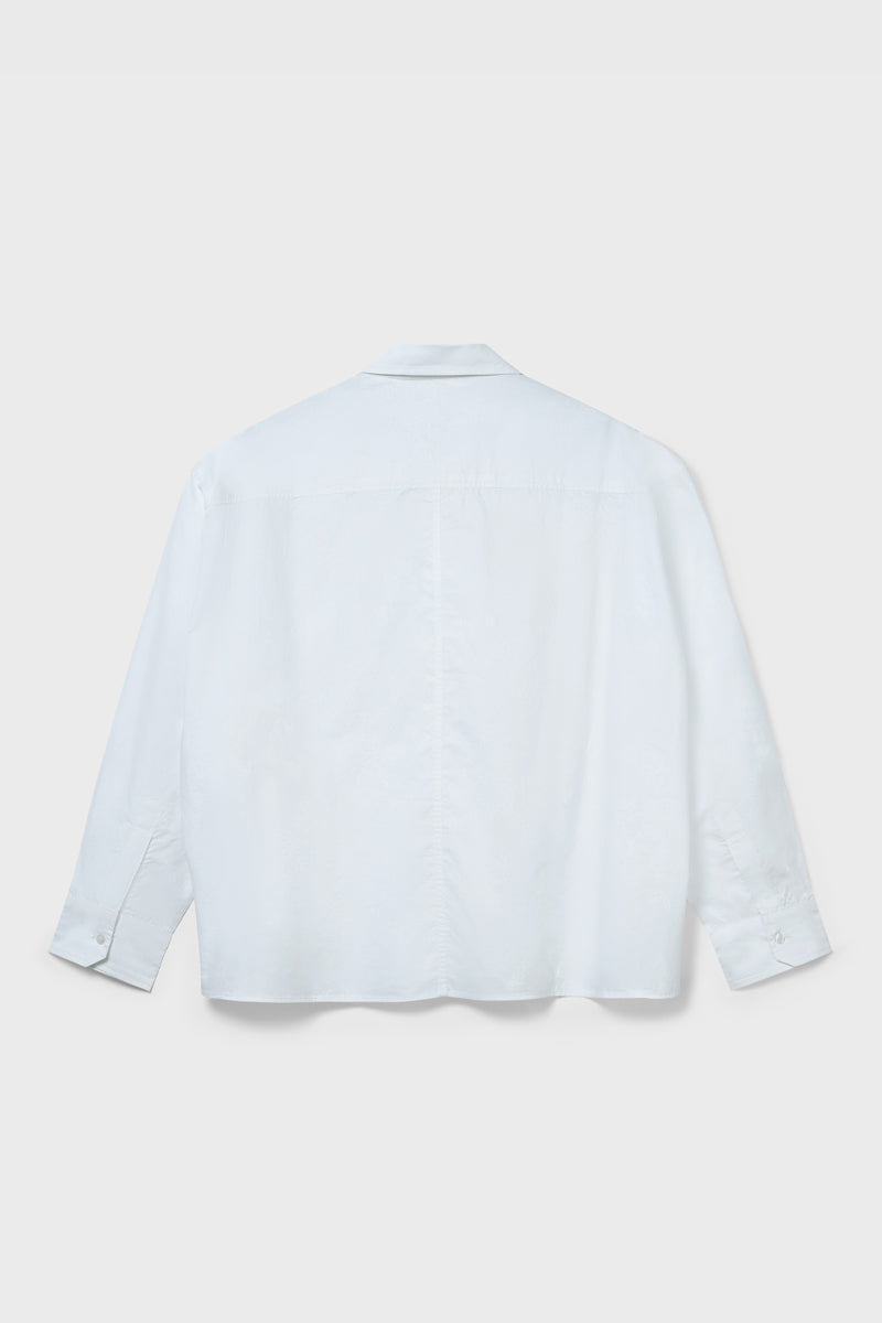Layla Embroidered Cotton Poplin Shirt