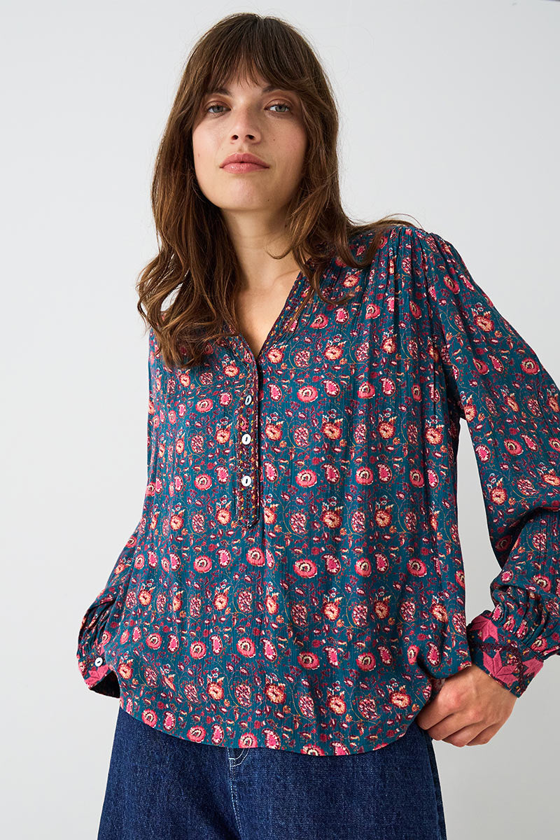 Lyza Floral Print Top