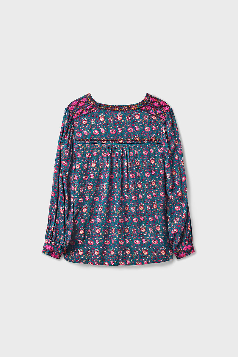 Lyza Floral Print Top